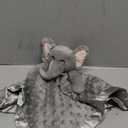 Pro Goleem Elephant Security Blanket, Soft Lovey Unisex Lovie Baby Gifts for Boys and Girls Snuggle Toy Stuffed Animal Newborn Essentials and Items Grey 16 Inch