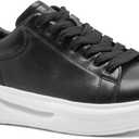 OrthoComfoot Men's Arch Support Dress Oxfords (11.5, W1-black)