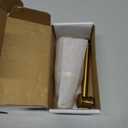 Hoimpro Wall Mounted Rustproof Toilet Tissue Paper Holder Bathroom Accessories Toilet roll Paper Hanger, Brushed Gold