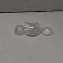 10Pcs Plastic Cosmetic Mix Bowl, 7.5x3.5cm Transparent Facial Mask Mixing Bowl, Prep Measuring Cup DIY Stirring Bowls Cosmetic Beauty Tool for Home Salon