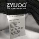 Zylioo Men's Baseball Cap with Closed Back, Non Adjustable Fitted Caps for Big Heads, Stretchy Baseball Hats (Gray, XL-2XL)