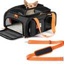 17x13x8 Frontier Allegiant Breeze Airlines Approved top Expandable pet Carrier for Extra-Small Dog/Small cat,Weight up to 5 lbs,Length Shorter Than 16''