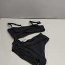 Shade & Shore Women's Ribbed Cut Out One Piece Swimsuit- Black - (Small)