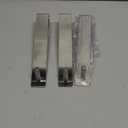 Kontoyo Shower Door Hooks(7.5 Inch),Extended Over Door Hooks for Bathroom Frameless Glass Shower Door,Stainless Steel Towel Hooks,Heavy Duty Rack Hooks for Robe,Towel-3 Pack-Silver