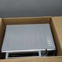 Nuwave Bravo Pro Smart 21QT Toaster Oven Air Fryer Combo, Convection Oven Countertop, 10 functions all in 1, with even & quick crisp technology, 50-450F, 1800W, Stainless Steel