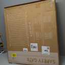 Mom's Choice-GROWNSY Baby Gate for Stairs, 30.5"-43" Pressure Mounted Pet Gate for Doorways-Auto Close Dog Gate for The House-Easy Installation & Walk Thru Wide Safety Gate (Brown)