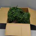 Artificial Set of 2 Cedar Topiary Ball Trees 23" for Outdoors with Ground Spike, UV Resistant Faux Cypress Plants, Evergreen Shrubs Bushes for Front Porch Garden Backyard Decor