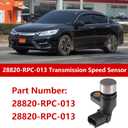 Transmission Speed Sensor for Honda Civic 2006-2015,2017-2021 Replace 28820-RPC-003 1Pcs