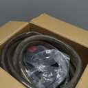 Canister Filter, External Aquarium Filter Ultra-Quiet Water Circulation Cleaning Machine with Media for Fish Tanks and Aquariums (Small, Black)