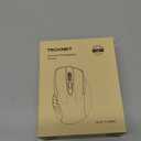 TECKNET Wireless Mouse Rechargeable, 2.4G USB-A Silent Mouse, Quiet Click, 6 Adjustable 4800 DPI, Cordless Computer Mice, Ergonomic Mice for Laptop, 6 Buttons for Chromebook, Ergo Grip - Black