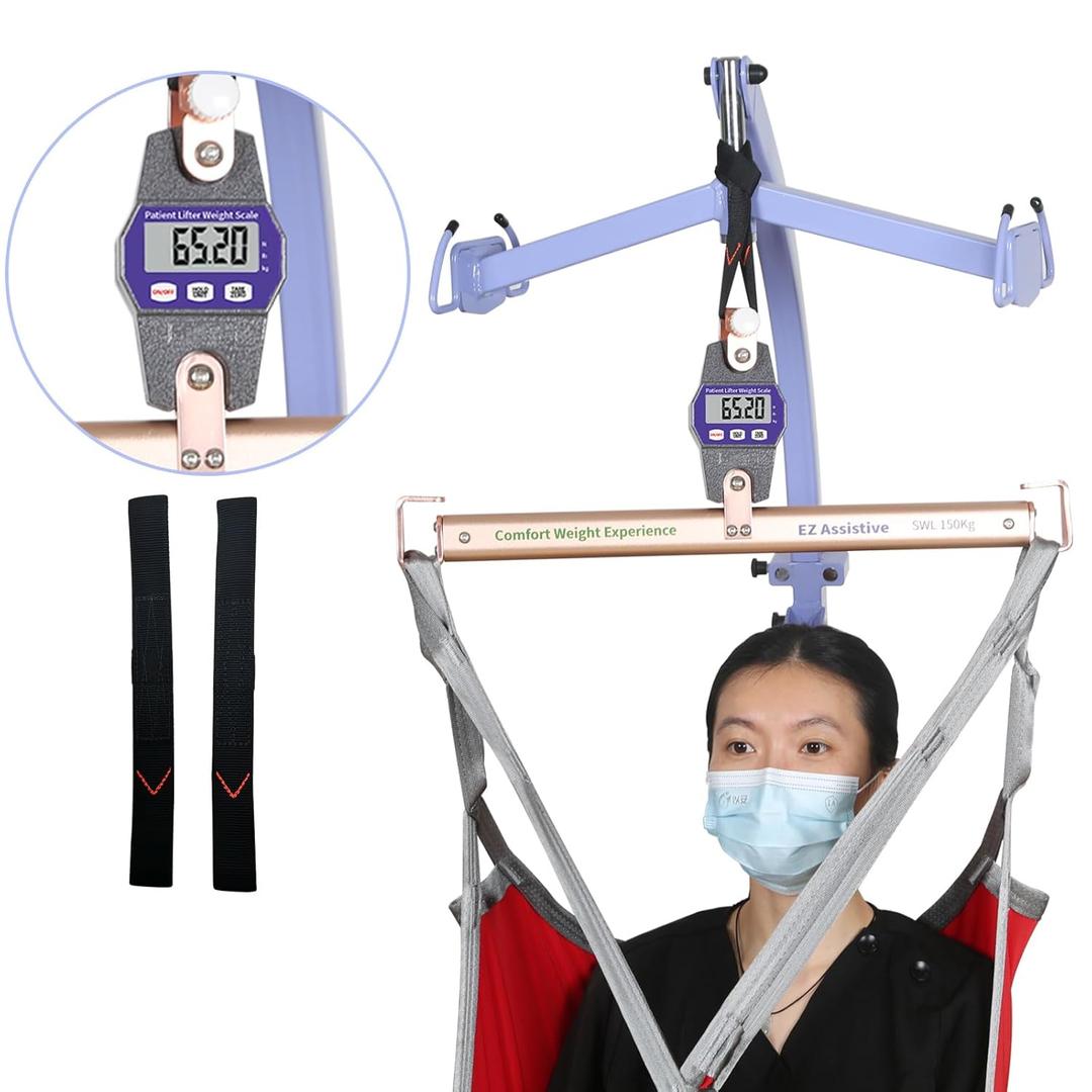 Weight Scale for Home Use, Patient Lift Scale for Bedridden Sling, Safe Working Load 500LBS (230kgs)