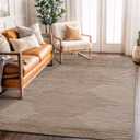 Rugshop Bohemian Stripe Stain Resistant High Traffic Area Rug Beige 5' x 7'
Rectangular, Size 5' x 7', Living Room, Bedroom, Dining Room, Home Office, Kitchen, Entryway, Hallway, Nursery, Kids Room