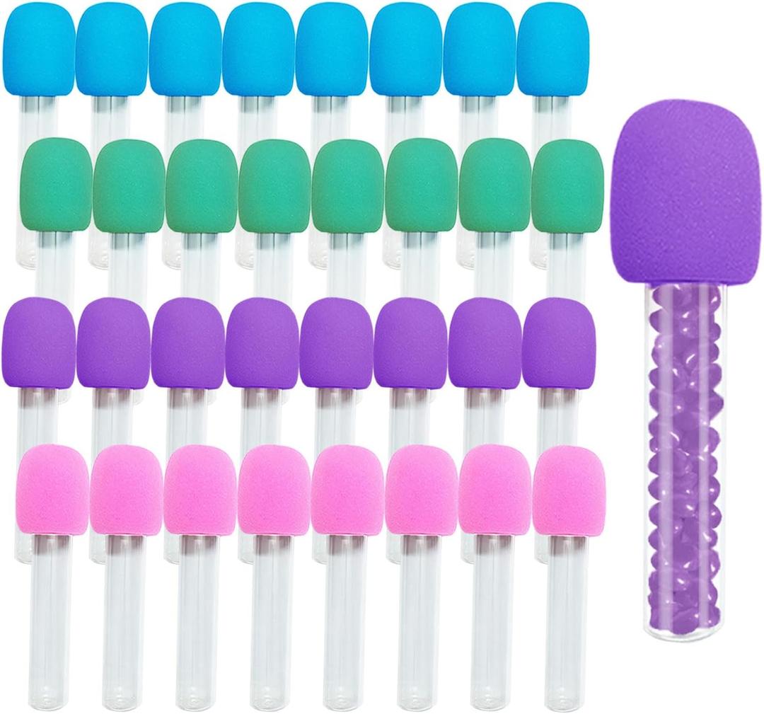 Microphone Candy Tubes Colorful Fake Prop Microphone Plastic Microphone Shape Candy Tube (32)