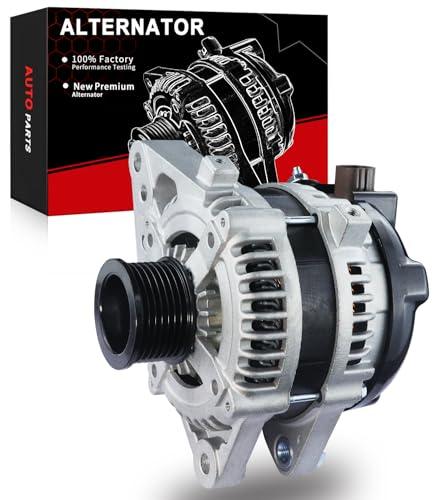 AOTPAT Upgraded Alternator for:-Toyota Tacoma 2005-2015 4.0L V6, 4Runner 2003 2004 2005 2006 2007 2008 2009 4.0L V6, Replacement Alternator, 12V 130Amp 7-Grooves Pulley CW, OE# 27060-0P020 (ALL-NEW)
