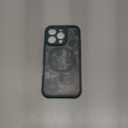 XIZYO Magnetic Case for iPhone 16 Pro Floral Rose Cute Phone Case [Compatible with Magsafe] for Women Girls Aesthetic Pattern Slim TPU Shockproof Bumper Cover, Deep Green