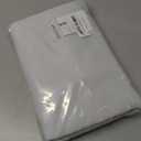 NICETOWN White Blackout Curtain Liners for Window - Noise Reducing Light Blocking Liner for 84 inch Curtains (Set of 2, Each is 27" x 80", Hooks Included, Greyish White)