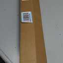 Ivilon Tension Curtain Rod - Spring Tension Rod for Windows or Shower, 54 to 90 Inch. Warm Gold