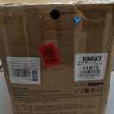 Sakugi Storage Shelves - 5 Tier Shelf Organizer, Heavy Duty Garage Shelving Unit with Leveling Feet, Stable Metal Shelves Organizer for Pantry, Kitchen and Closet, 18.4" W x 12.6" D x 57.4" H, Black