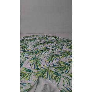 YiHomer Indoor Outdoor Tabletop for Spring Summer Decorations Picnics and Dinner Parties Stain and Water Resistant Palm Leaves Dream Tablecloth 70 Round