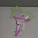 Smile Neon With a Friend Neon Signs Glllep for Wall Decor, Dimmable LED Neon Lights for Bedroom, Birthday, Christmas Gifts for Movie Fans Enthusiasts,and Friends 16 * 11 IN (Purple)