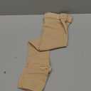 Amazon Basic Care Medical Compression Stockings, 20-30 mmHg Support, Women & Men Thigh Length Hose, Open Toe, Beige, Small (Previously NuVein)