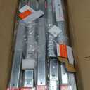 homdiy 22 Inch Heavy Duty Center Mount Drawer Slides Track (10 Pcs)
