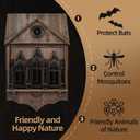 Large Bat House for Outdoors, Large 4 Chamber, 200-Capacity, XL