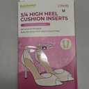 High Heel Cushion Inserts for Women - Bukihome 3/4 Invisible Insoles Prevent Feet from Sliding Forward - Shock & Sweat Absorption - Comfort Shoe Pads for High Heels Sandals Flats,Size M (Beige)