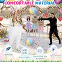 22 Pcs Granny Pants Toss Game, Funnyring Party Yard Game for Adults, Outdoor Party Activity for Family Lawn