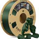 OVERTURE PETG 3D Printer Filament 1.75mm, Neatly Wound Durable PETG 1kg Spool (2.2lbs), Strong Toughness Filament, Dimensional Accuracy +/- 0.02mm, Fit Most FDM Printers (Army Green)