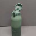 Momcozy Portable Milk Warmer for Travel  Dual Heating Modes for Breast Milk & Water, Portable Bottle Warmer with Fast Heating & Long Battery Life, 17 Ounces Large Capacity to Meet Your All-Day Needs (Green)