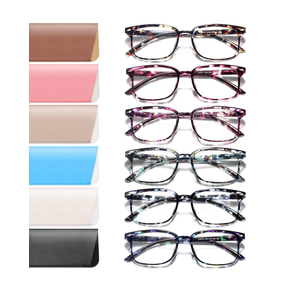 NOVIVON 6 Pack Reading Glasses for Women, Reading glasses men, Blue Light Blocking Readers, Computer eye glasses, Cheaters, +2.5