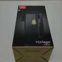 Globe Electric Vintage 1-Light Matte Black Hurley Wall Sconce