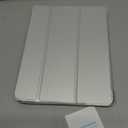 JETech Case ONLY for iPad Pro 11 Inch (2022/2021/2020/2018) with Pencil Holder, Clear Transparent Back Shell Slim Stand Shockproof Tablet Cover, Auto Wake/Sleep (Silver)