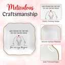 OASSIE Anniversary Couple Gifts for Her - You Are My Penguin, 4x4 Ceramic Jewelry Dish Tray - Romantic Anniversary Wedding Engagement Birthday Gifts for Women Girlfriend Wife, I Love You Gift for Her