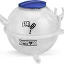 603-253 Engine Coolant Reservoir Expansion Tank with Cap for AUDI A3 Q3 TT RS3/ VW Jetta Passat Golf Beetle CC Eos Tiguan Rabbit