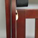 Casual Home Luggage Rack, Walnut, Solid Wood