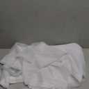 Akiky Canopy Bed Curtains with Light Princess Bed Canopy Scarf for Full/Queen Metal Bed Frame,Wood Frame Bed-2 Panel Sheer Curtain(Full/Queen,White)