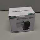 DXOPHIEX WiFi Fish Feeder Automatic Fish Feeder Automatic Dispenser Vacation for Aquarium and Turtle Tank with Feeding Ring