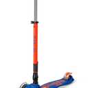 Micro Kickboard Maxi Foldable LED Kids Scooter, Ages 5-12, Up to 110lbs
