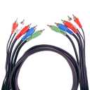 GE 6ft. Audio/Video Component Cable with RCA-Type Connectors, Black
