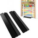 Threshold Ramps for Doorways Baby Gate,2pcs Safety Gate Accessory Set,Plastic Triangle Pet Gate Reinforcement Accessories Door Threshold Ramp