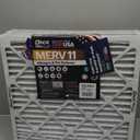 BNX TruFilter 20x20x1 Air Filter MERV 11 (6-Pack) - MADE IN USA - Allergen Defense Electrostatic Pleated Air Conditioner HVAC AC Furnace Filters for Allergies, Dust, Pet, Smoke, Allergy MPR 1200 FPR 7