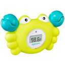 Aycorn Digital Baby Bath & Room Thermometer - Fahrenheit with LED Display & Temperature Warning - Infant Baby Bath Toys Floating Toy Thermometer