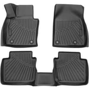Powerty Floor Mats for 2023-2026 2027 Mazda CX50 CX-50 All Weather 3D TPE Anti-Slip Car Liners for 1st & 2nd Row Accessories
