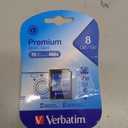 Verbatim 8GB Premium SDHC Memory Card, UHS-I V10 U1 Class 10, Blue (96318)