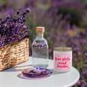 Book Lovers Gifts Scented Candles - Hot Girl Read Book Candle, Librarian Candles for Home Scented, Book Stuff Lavender Candle 8oz, Book Lover Gifts for Women