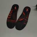 Running Athletic Shoe Insoles Men Women - Sport Insole - Shock Absorption Inserts - Walking Hiking Hockey Tennis Basketball - Orthotic Comfort Cushions Inserts Sneakers (S (Men 7-8.5/Women 8-9.5), Red)