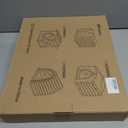 Apasiri Cat House Scratch-Resistant: Indoor Warm Enclosed Felt Bed Cave with Hanging Ball Toy, No-Tool Assembly Hideaway for Anxious Cats & Kittens, 13.4x13.4x9.85 Inch Interior (Beige1)