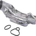 Engine Oil Cooler with Oil Filter Replacement for Chevy Aveo Cruze Malibu Sonic Trax Buick Cascada Encore Pontiac G3 Saturn Astra 1.6L 1.8L 93186324 55353322 25199751